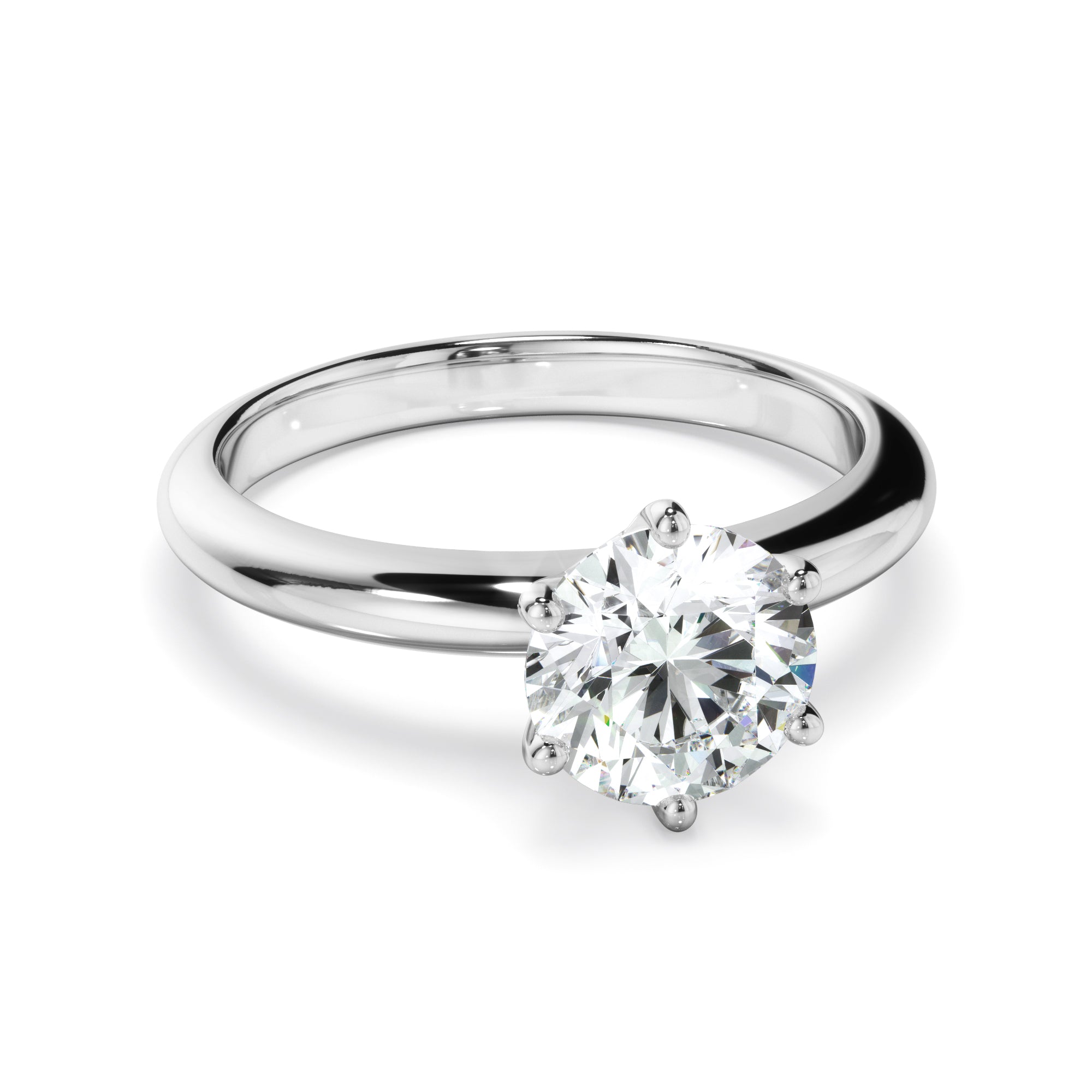 1.50ct Round Brilliant Cut Laboratory-Grown Diamond Engagement Ring