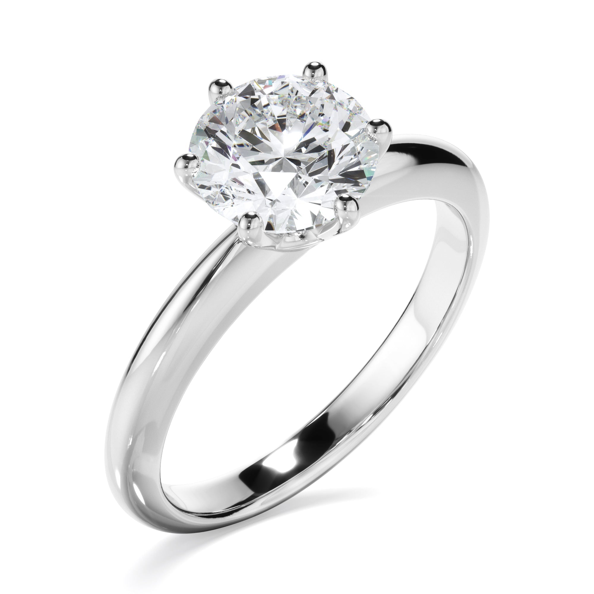 1.50ct Round Brilliant Cut Laboratory-Grown Diamond Engagement Ring