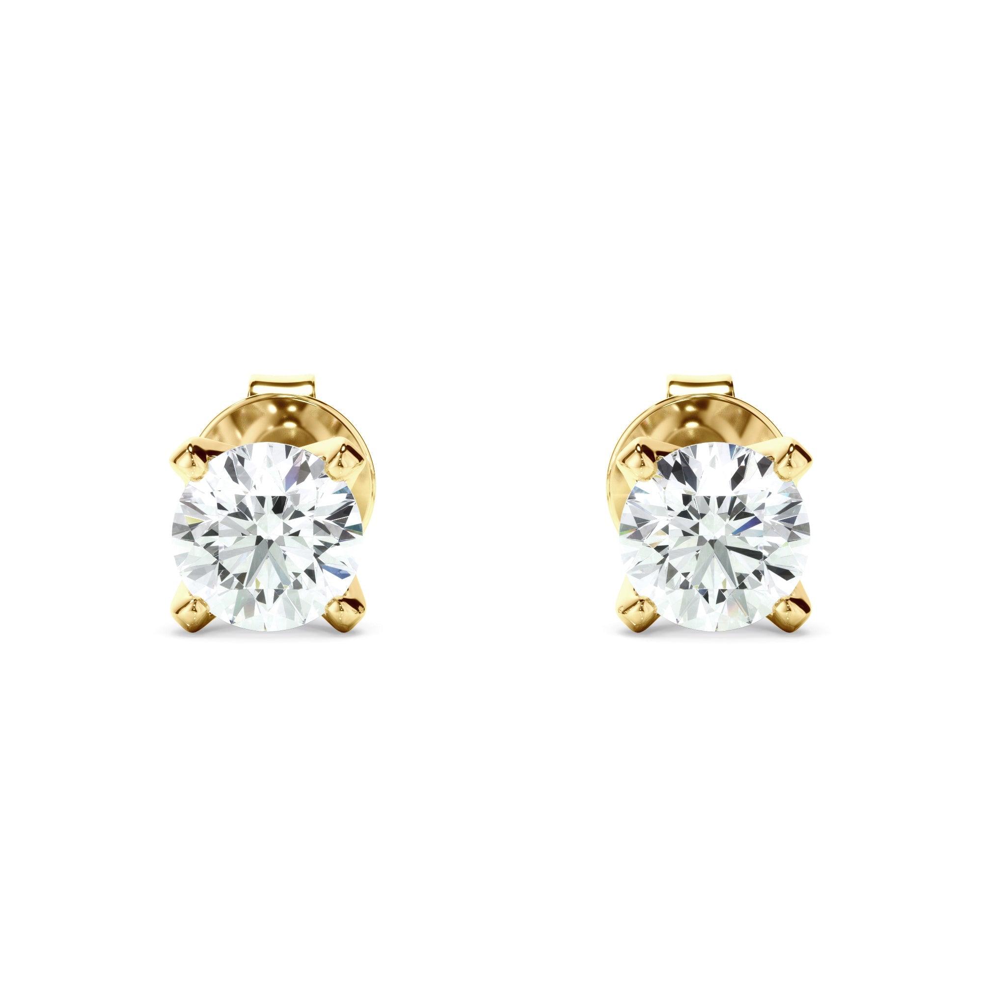 0.40ct Round Brilliant Cut Laboratory-Grown Diamond Stud Earrings