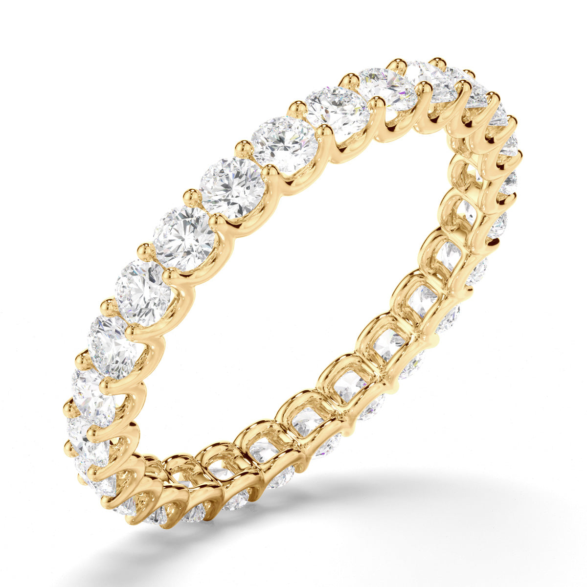 Round Brilliant Cut Diamond Anniversary Ring