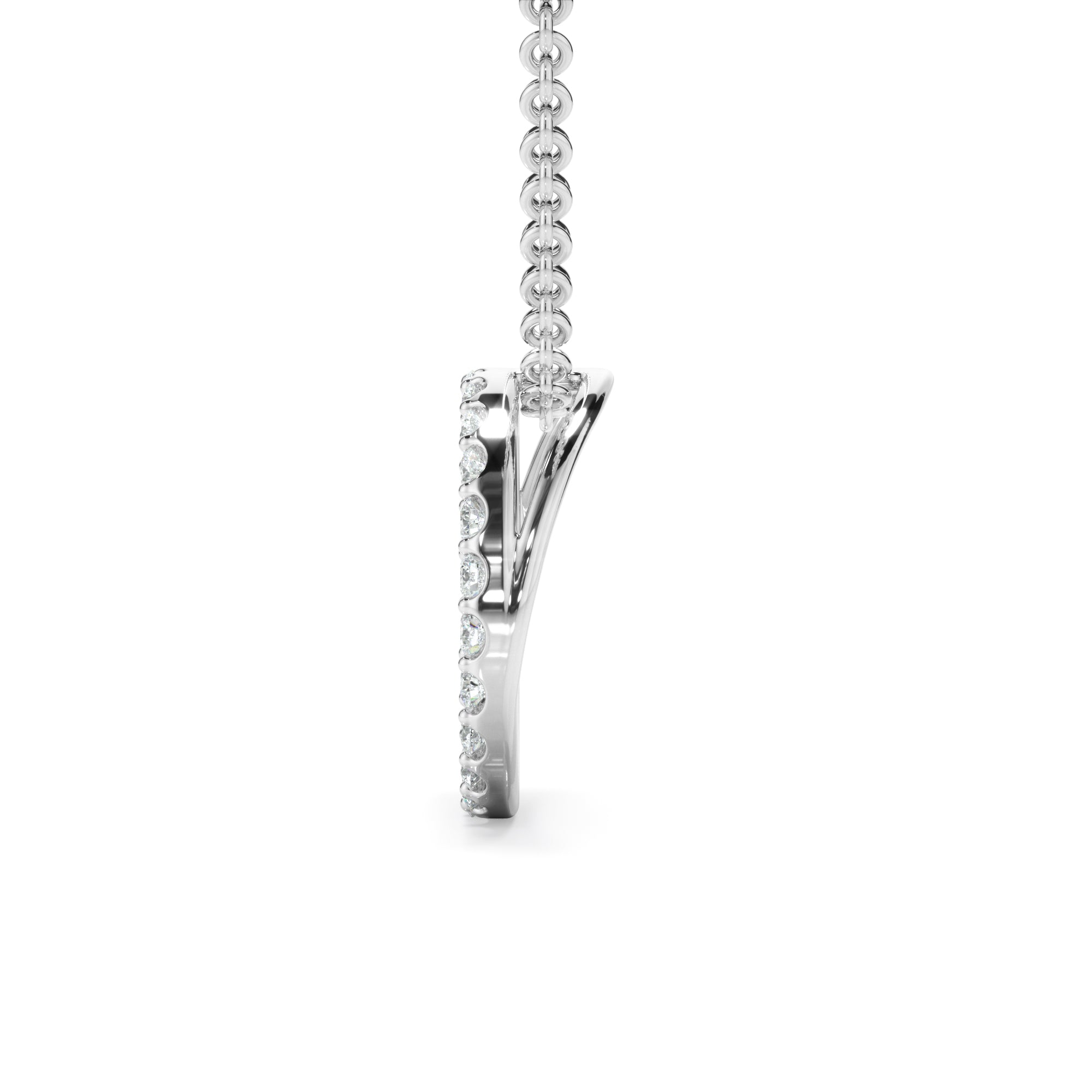 0.25ct Laboratory-Grown Diamond Circle Necklet