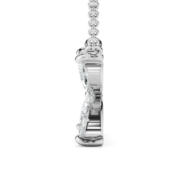 1ct Laboratory-Grown Diamond Flower Necklet