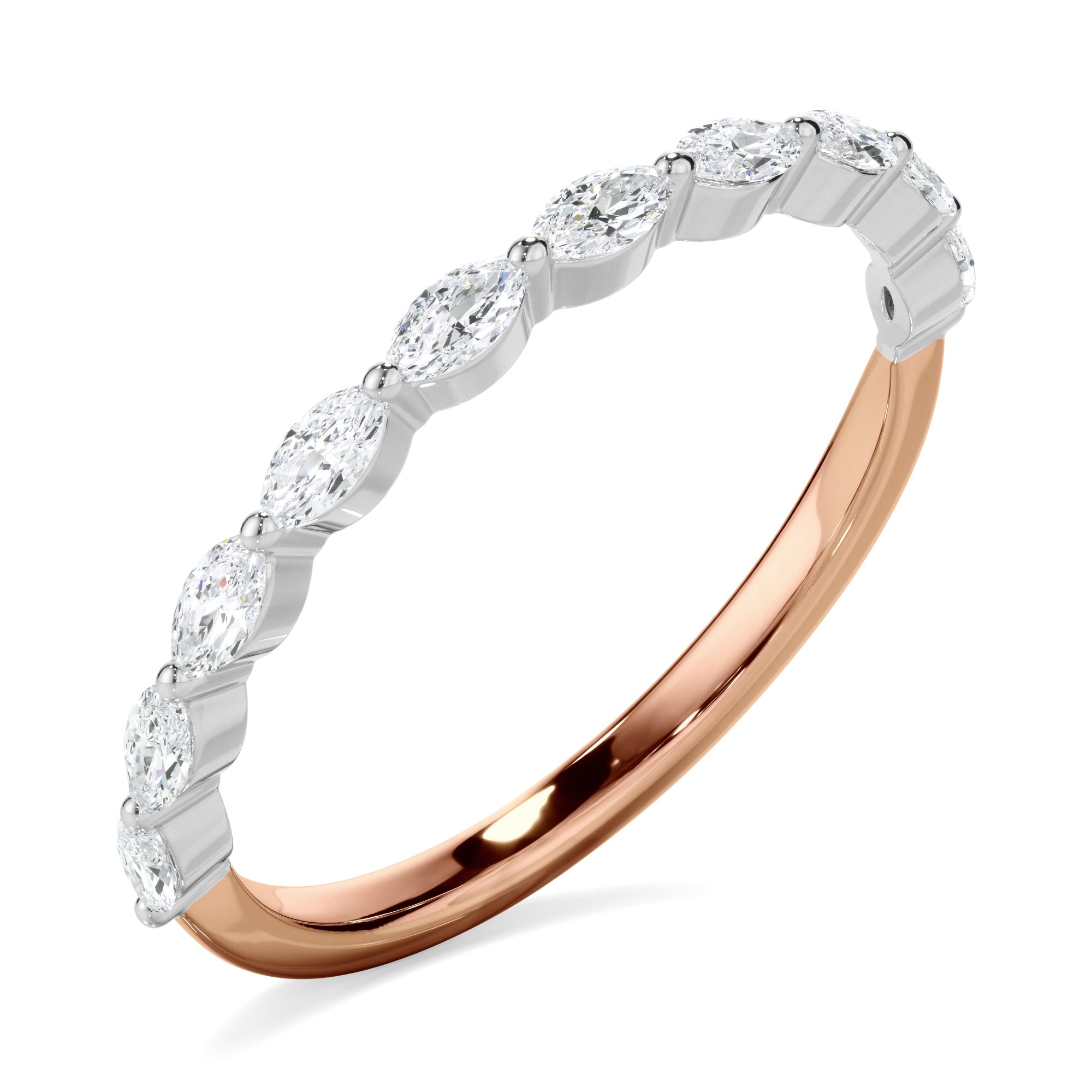 0.40ct Lab Grown Diamond Anniversary Ring