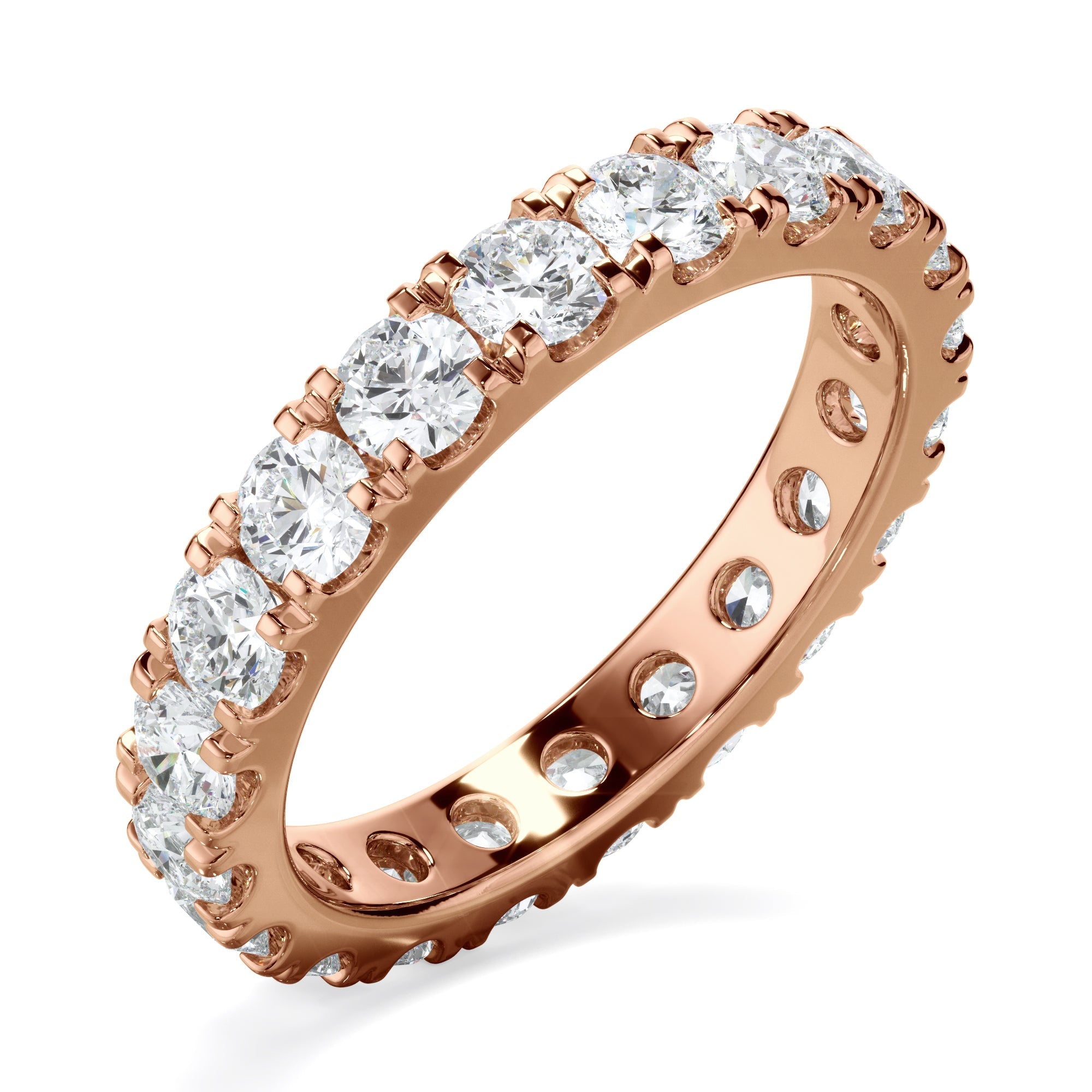 1.9ct Round Brilliant Cut Laboratory-Grown Diamond Eternity Ring