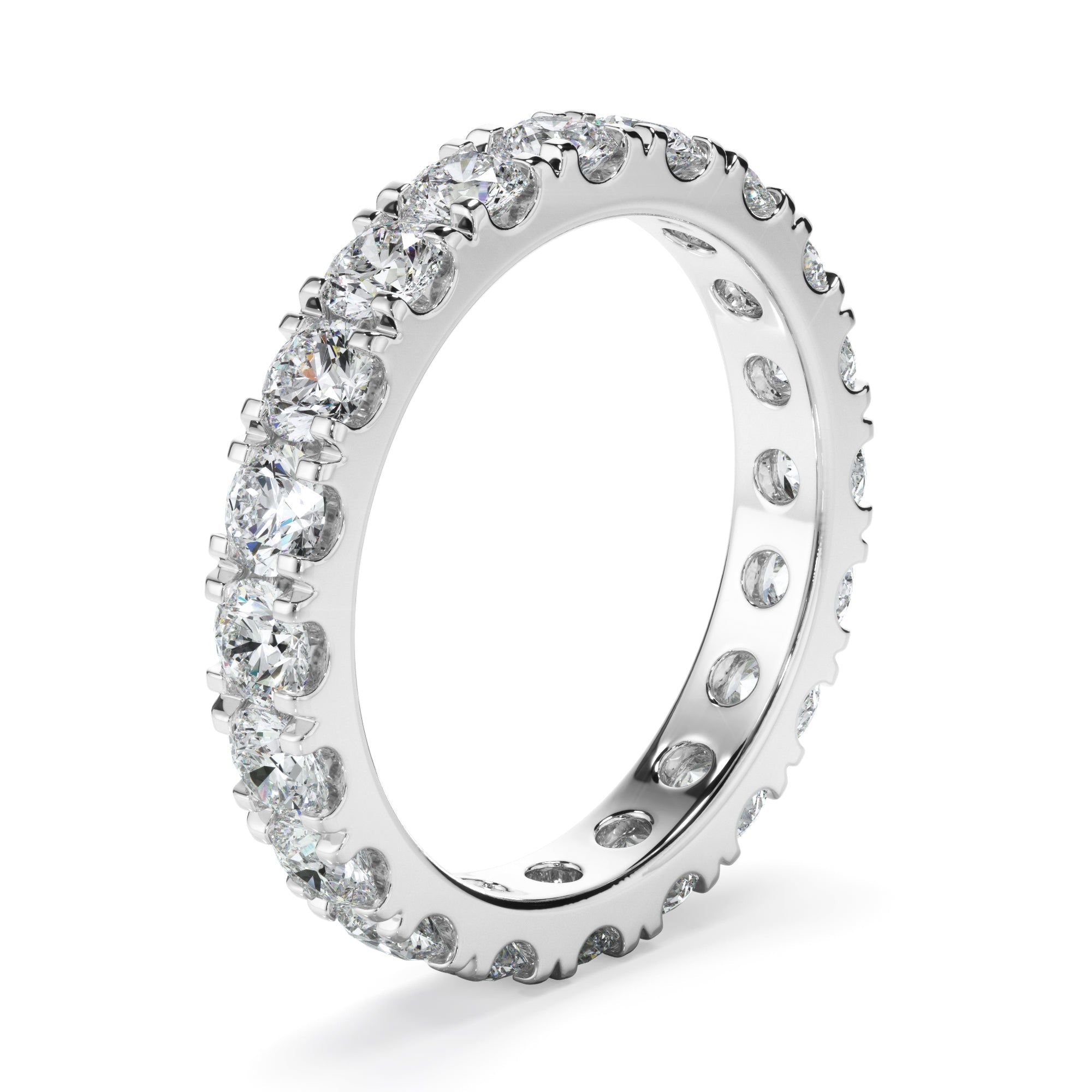 1.9ct Round Brilliant Cut Laboratory-Grown Diamond Eternity Ring