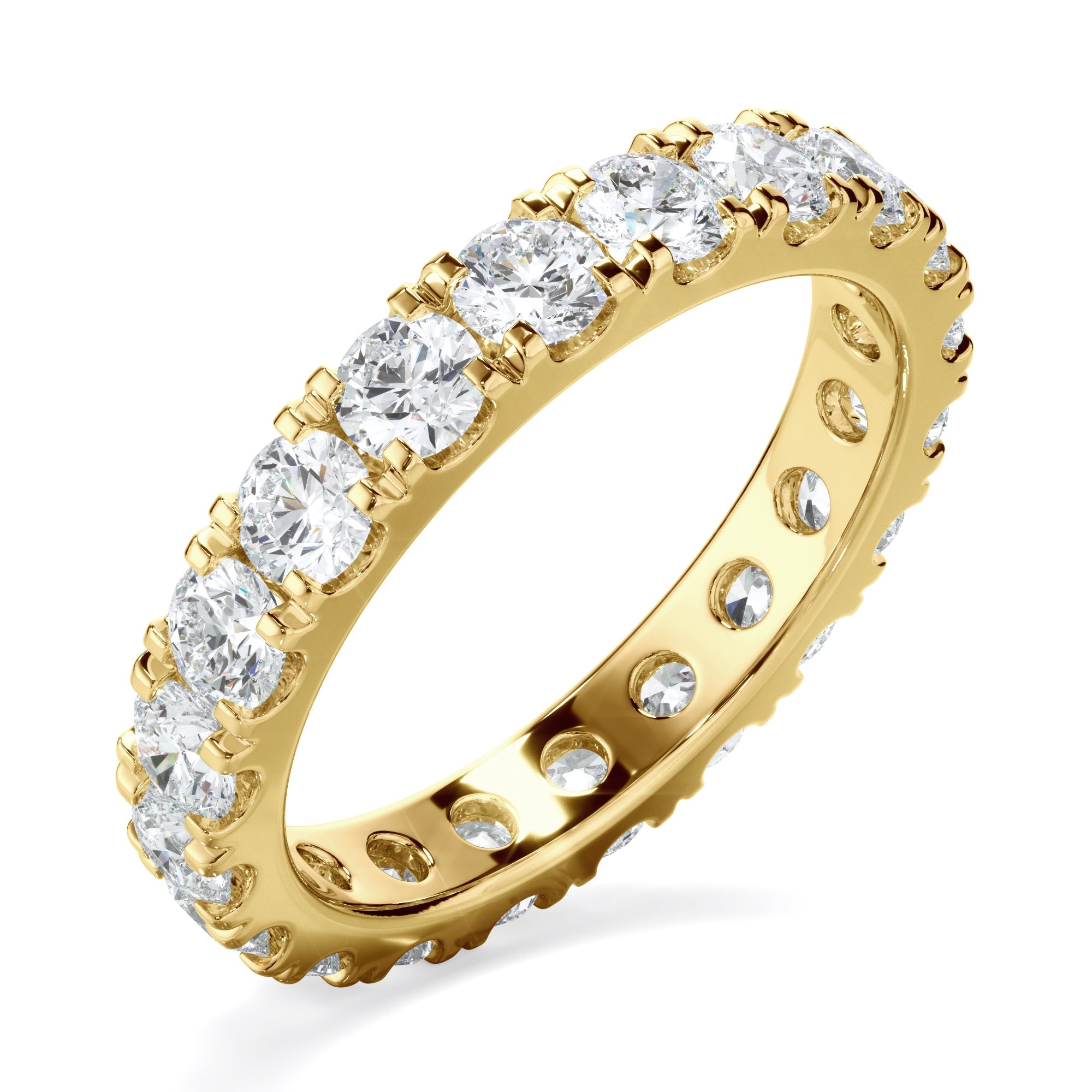 1.9ct Round Brilliant Cut Laboratory-Grown Diamond Eternity Ring