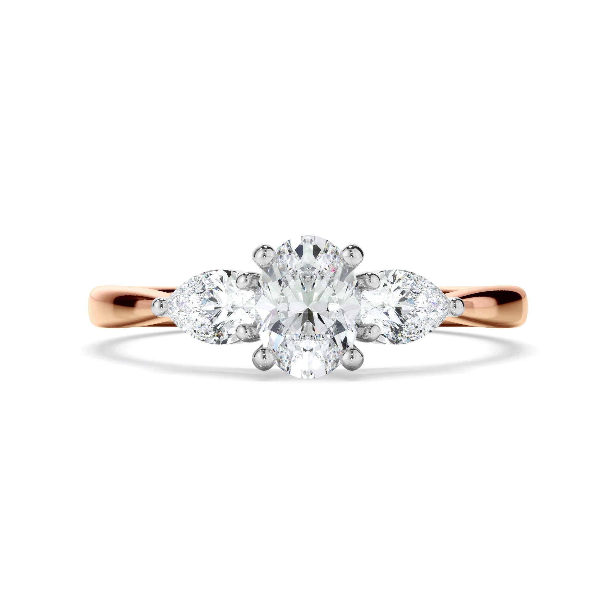 0.85ct Oval Cut Laboratory-Grown Diamond Ring
