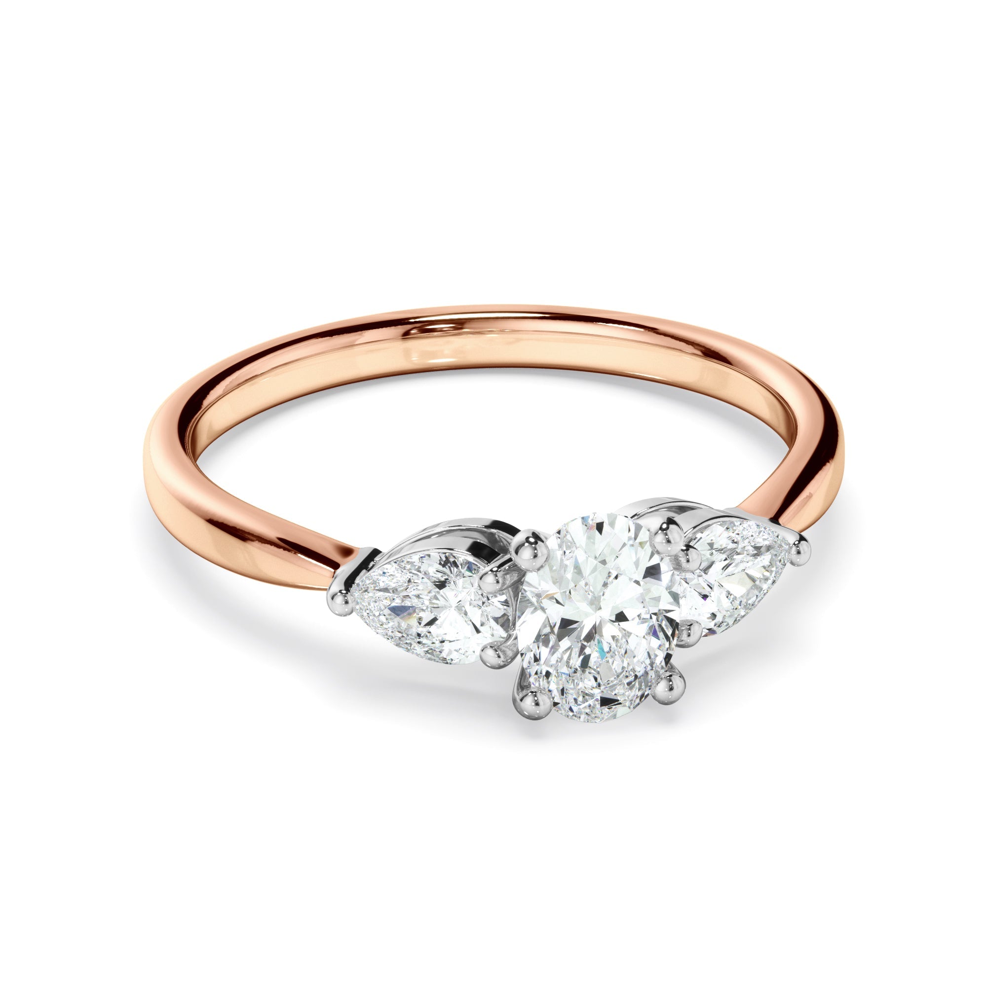 0.85ct Oval Cut Laboratory-Grown Diamond Ring