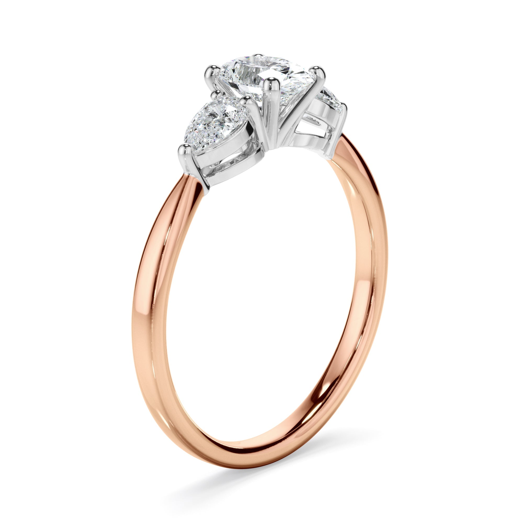 0.85ct Oval Cut Laboratory-Grown Diamond Ring