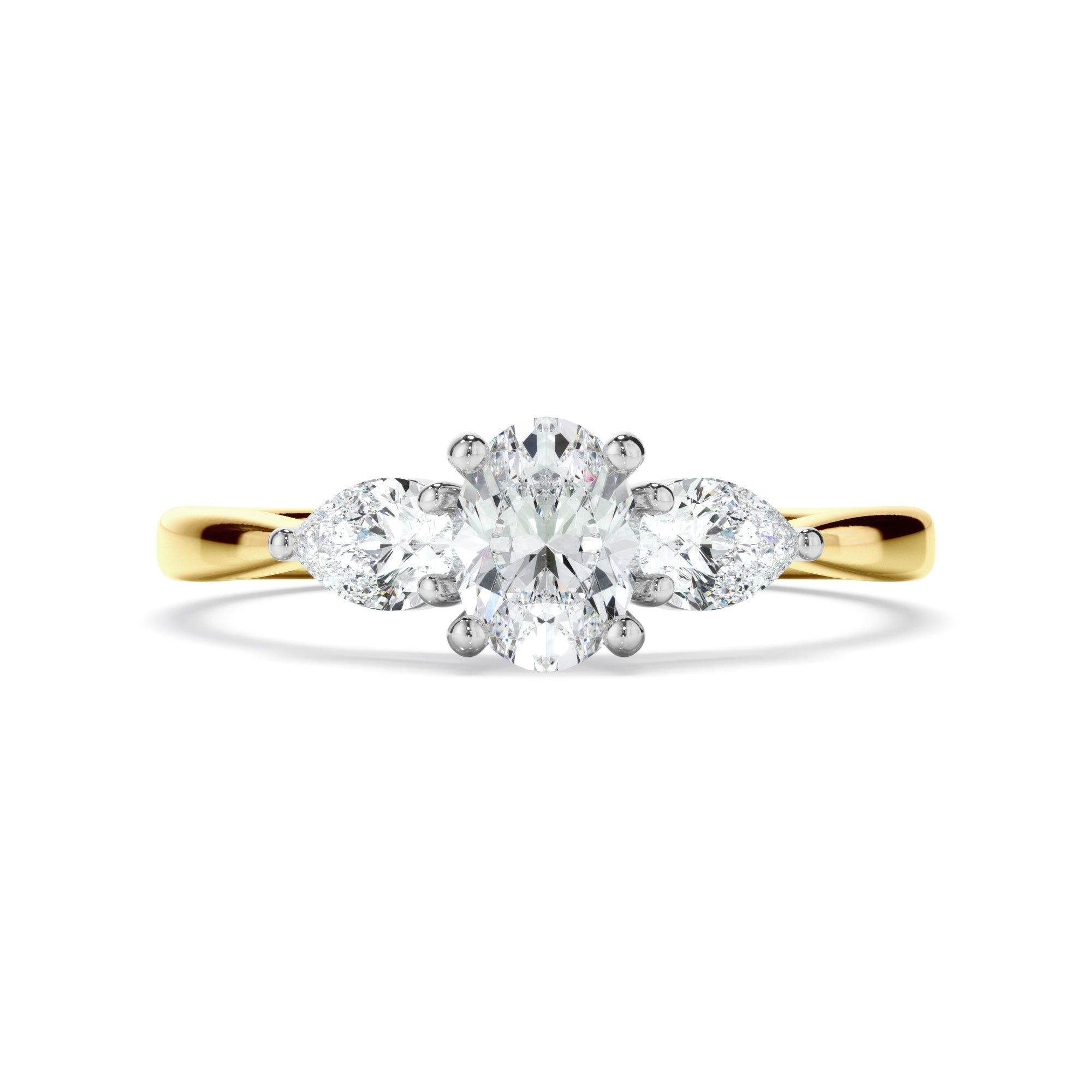 0.85ct Oval Cut Laboratory-Grown Diamond Ring