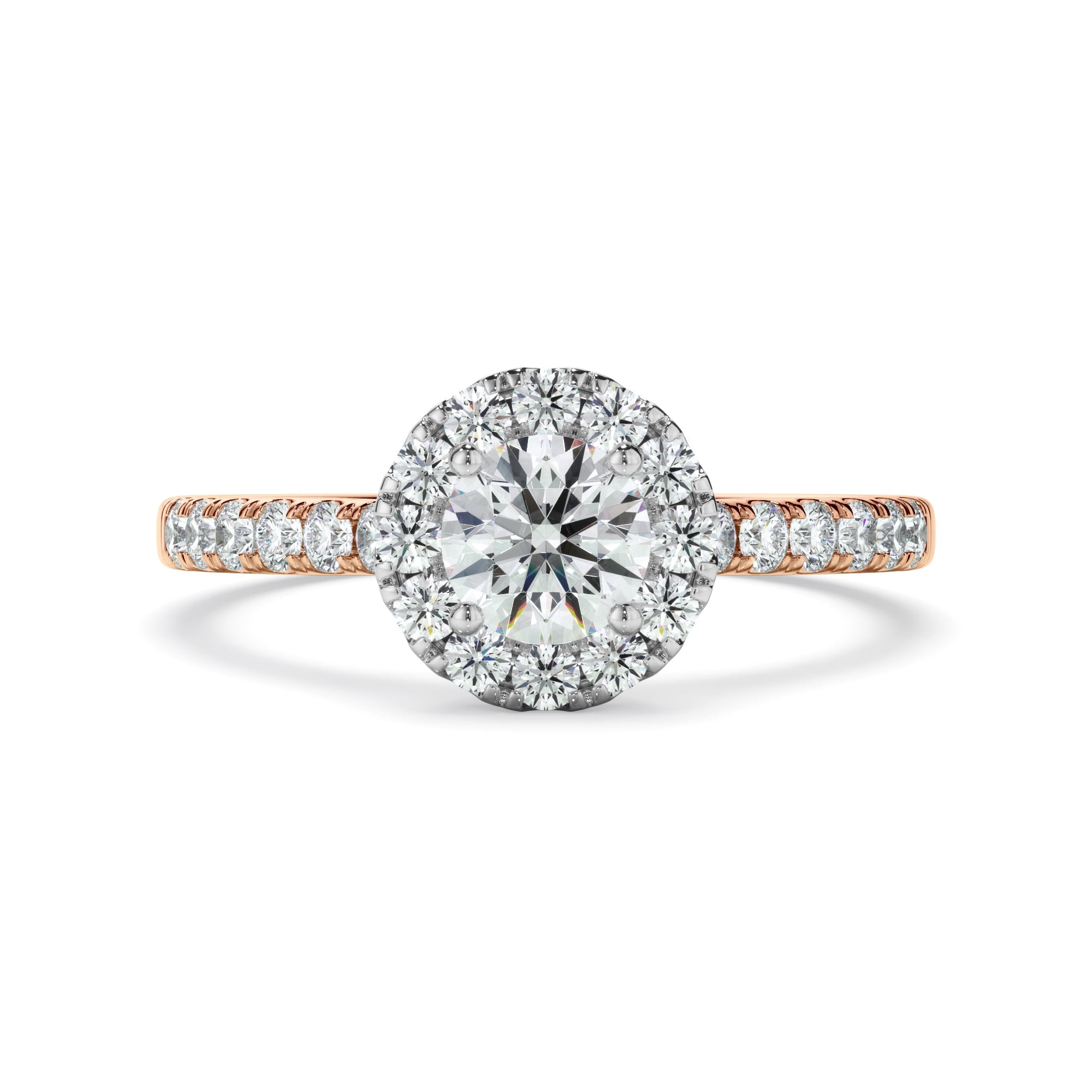 0.90ct Round Brilliant Cut Laboratory-Grown Diamond Ring