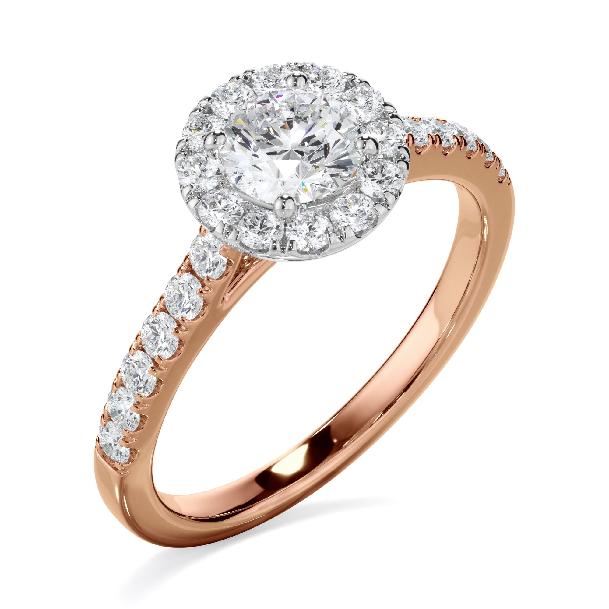 0.90ct Round Brilliant Cut Laboratory-Grown Diamond Ring