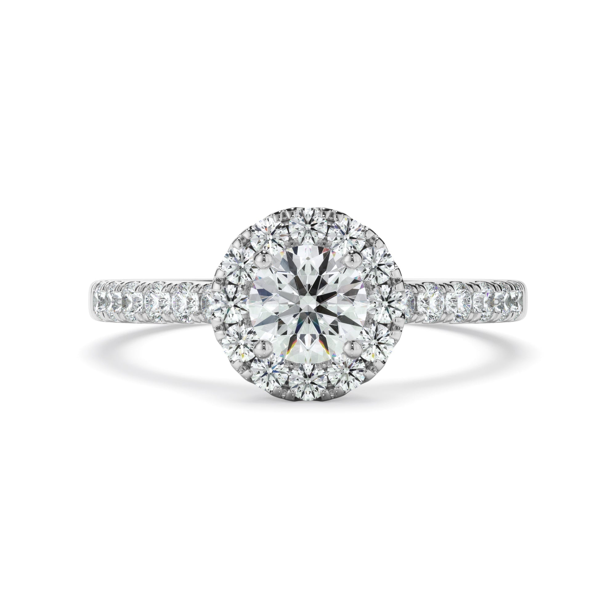 0.90ct Round Brilliant Cut Laboratory-Grown Diamond Ring