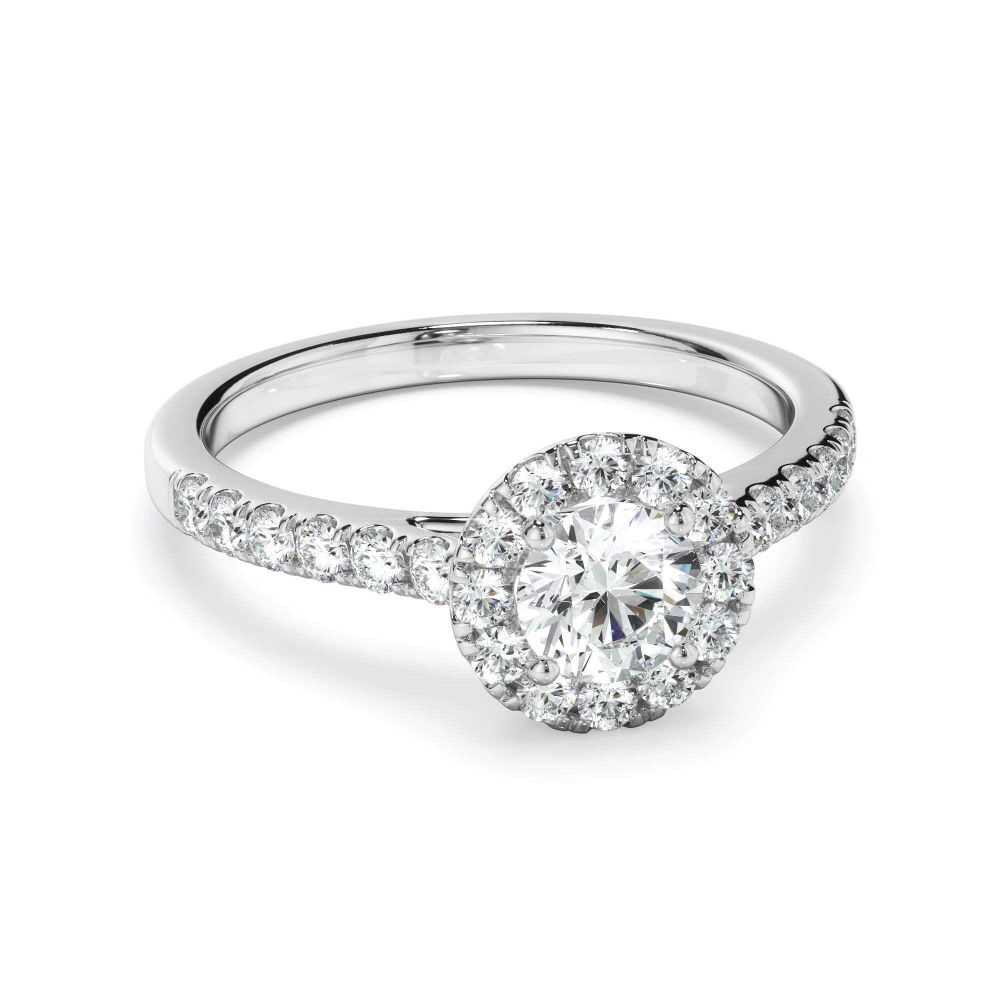 0.90ct Round Brilliant Cut Laboratory-Grown Diamond Ring