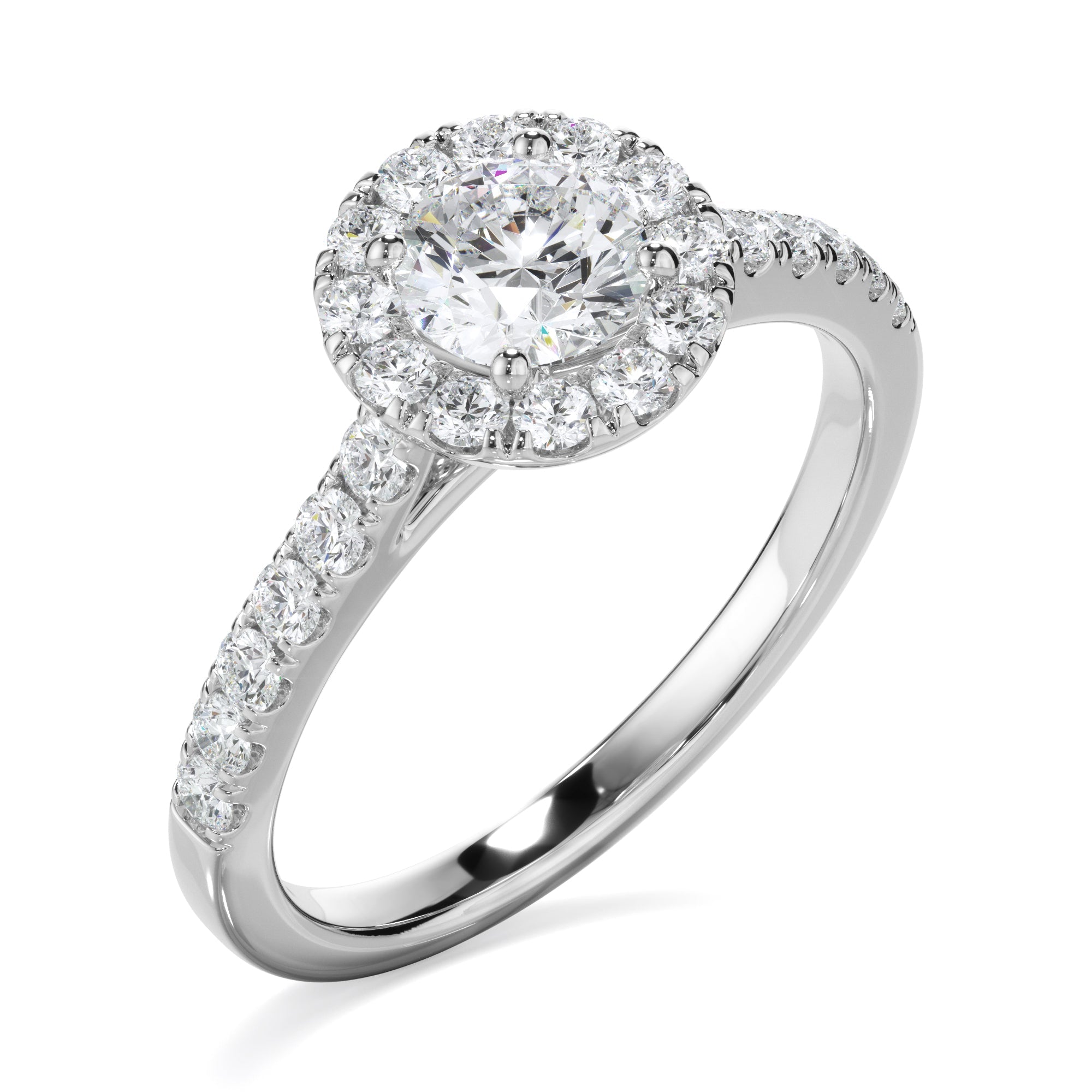 0.90ct Round Brilliant Cut Laboratory-Grown Diamond Ring