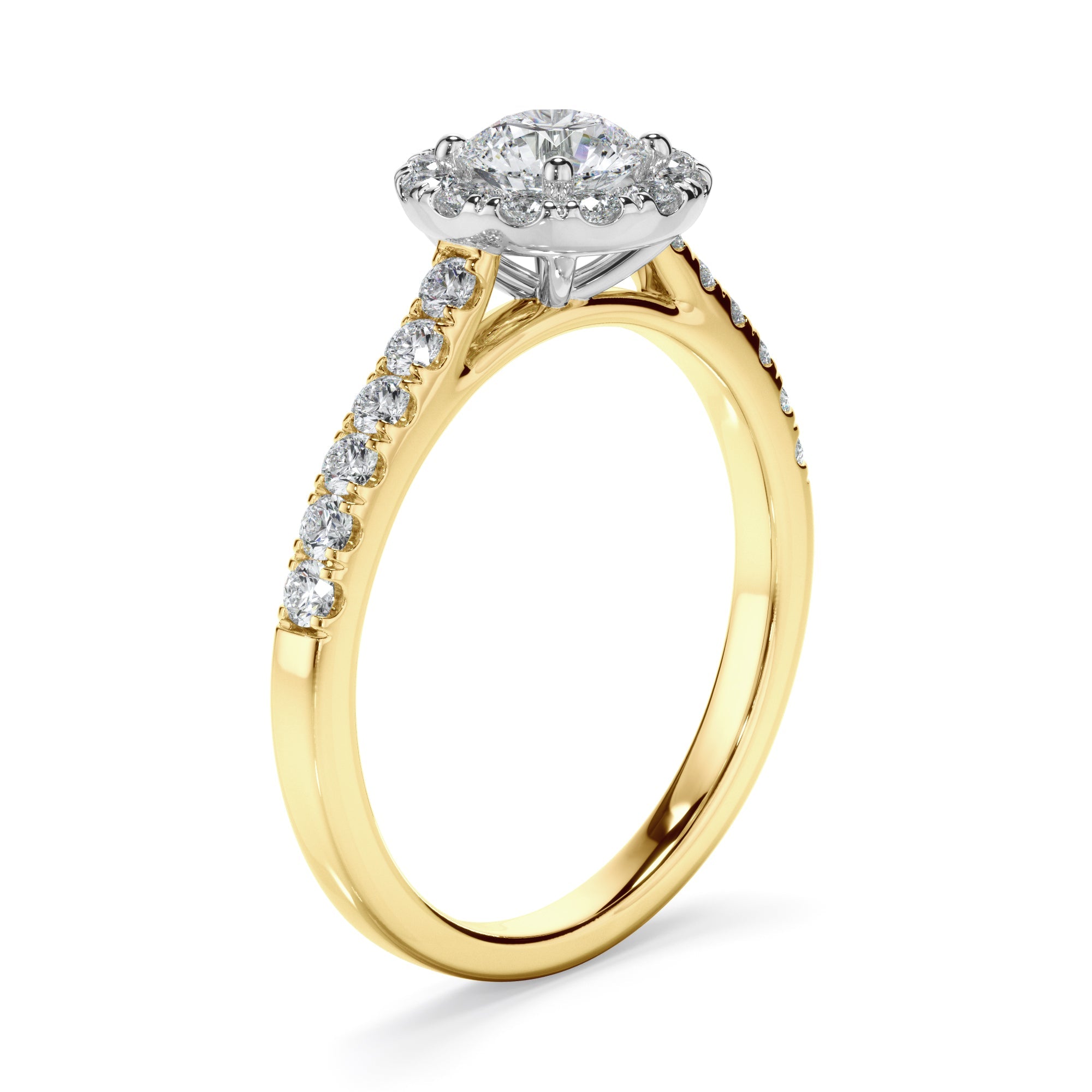 0.90ct Round Brilliant Cut Laboratory-Grown Diamond Ring