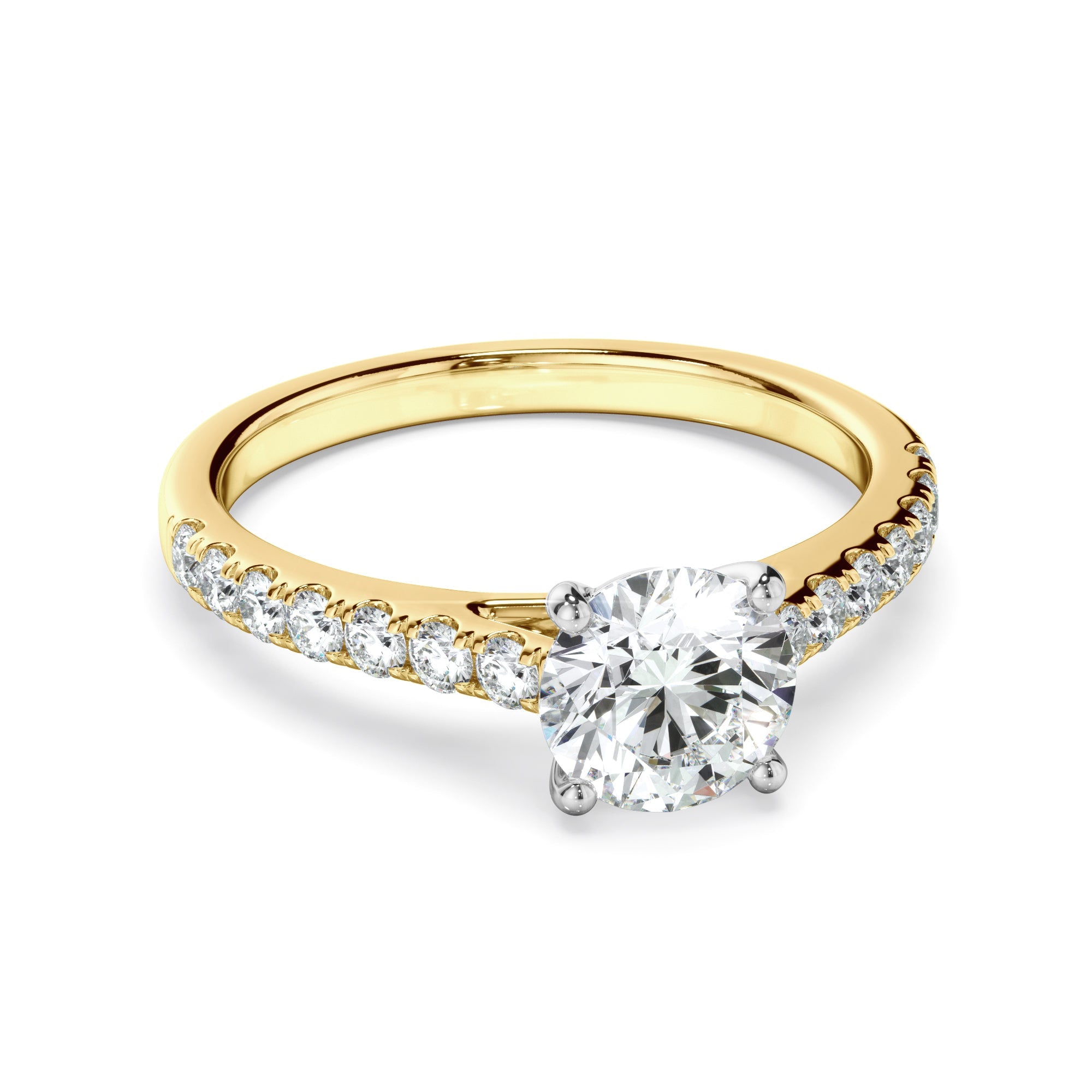 0.85ct Round Brilliant Cut Laboratory-Grown Diamond Ring