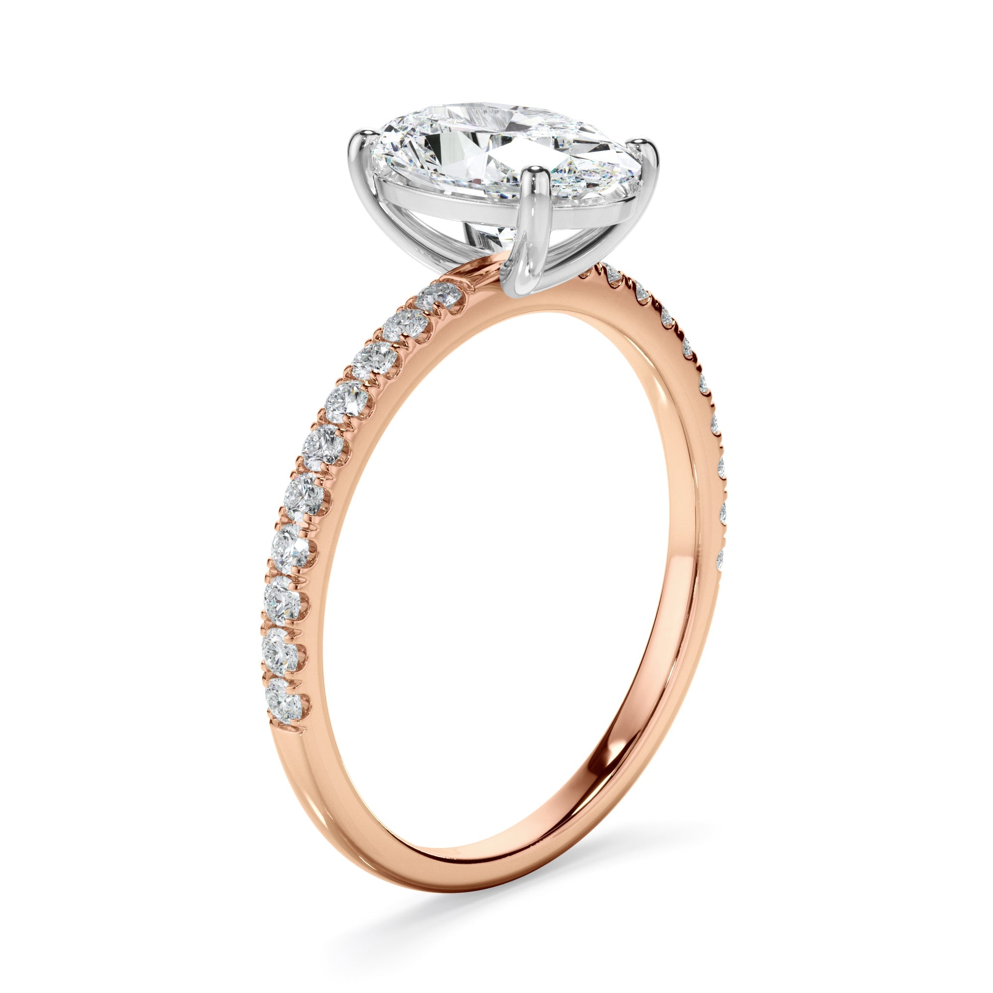 1.70ct Oval Cut Laboratory-Grown Diamond Ring