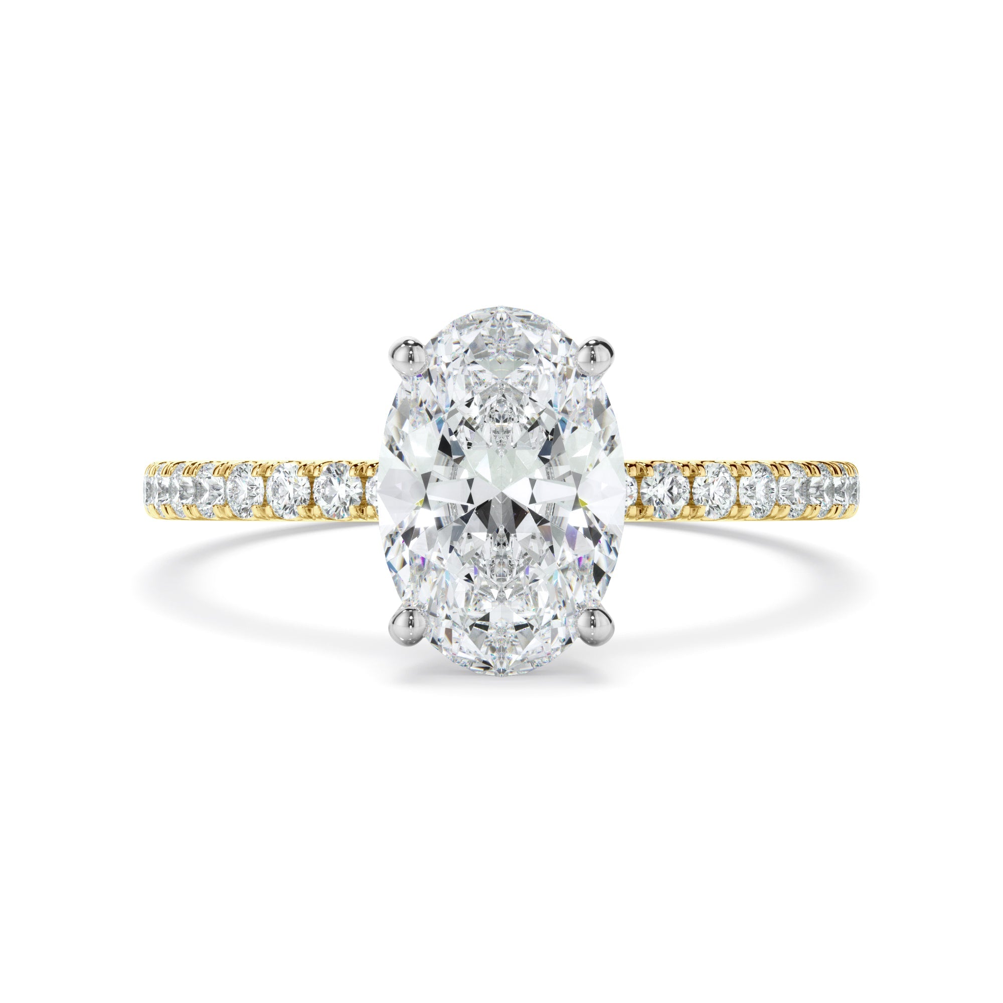 1.70ct Oval Cut Laboratory-Grown Diamond Ring