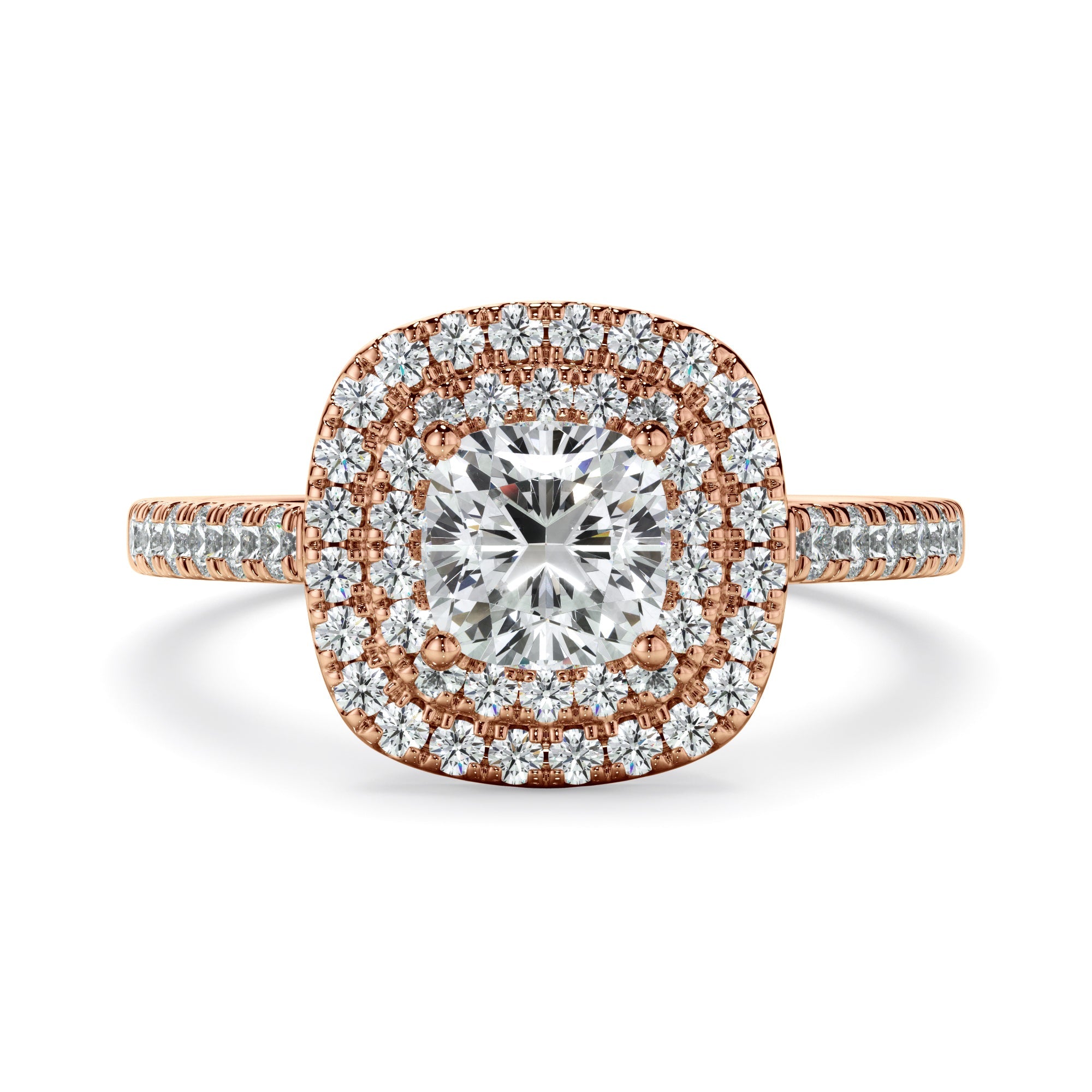 1.45ct Cushion Cut Laboratory-Grown Diamond Ring