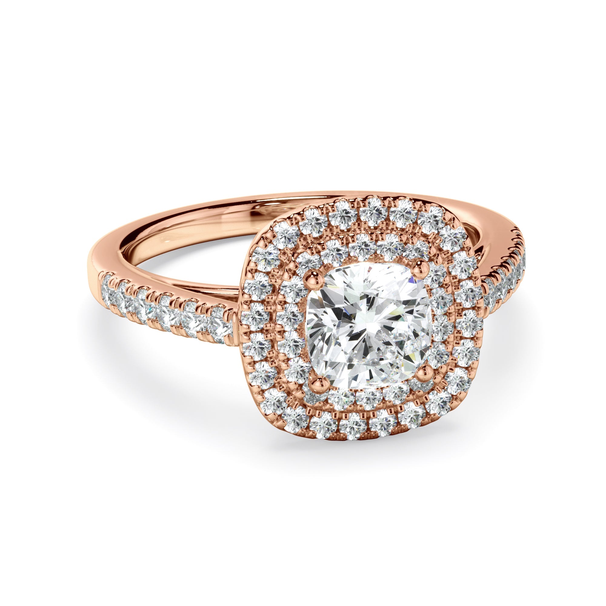 1.45ct Cushion Cut Laboratory-Grown Diamond Ring