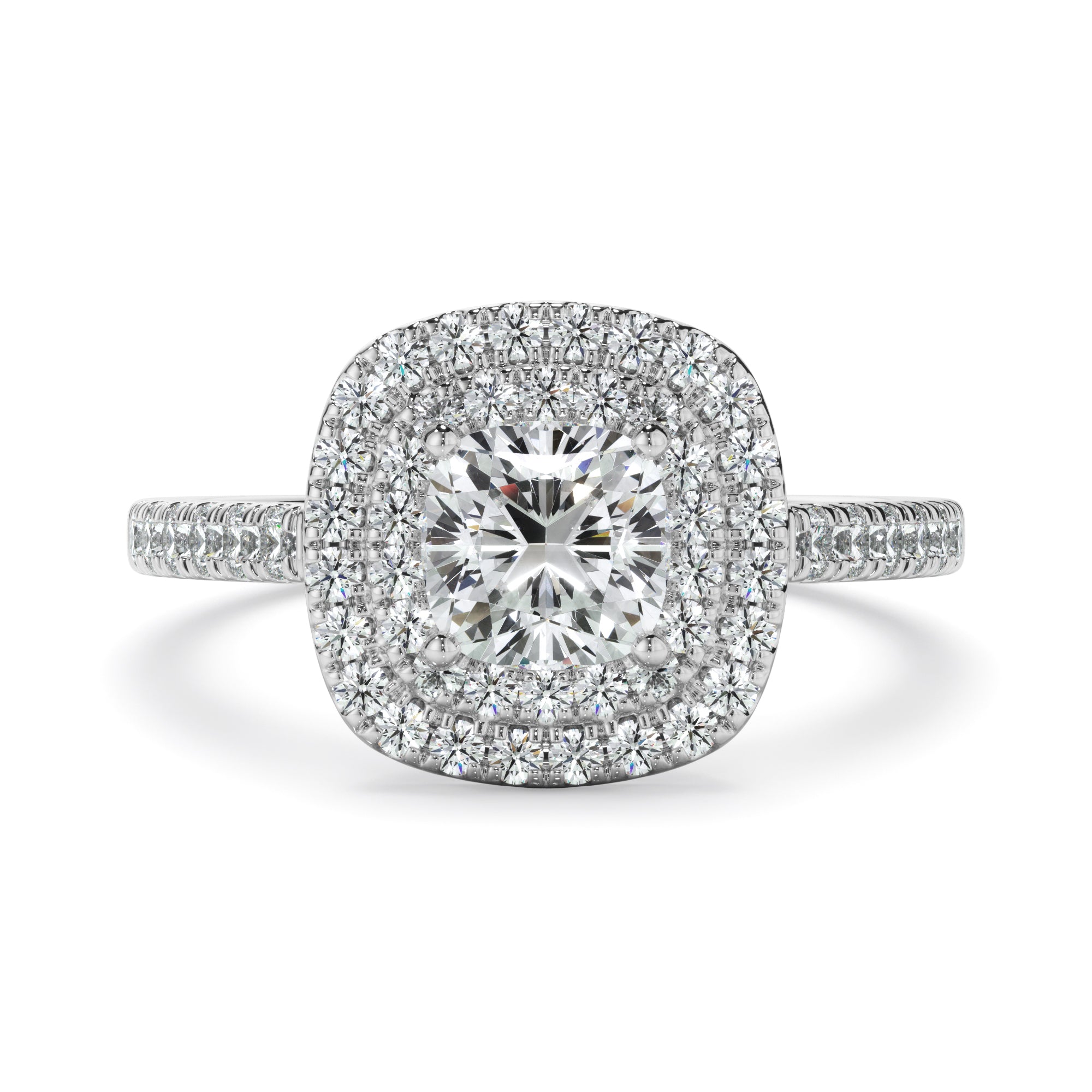1.45ct Cushion Cut Laboratory-Grown Diamond Ring