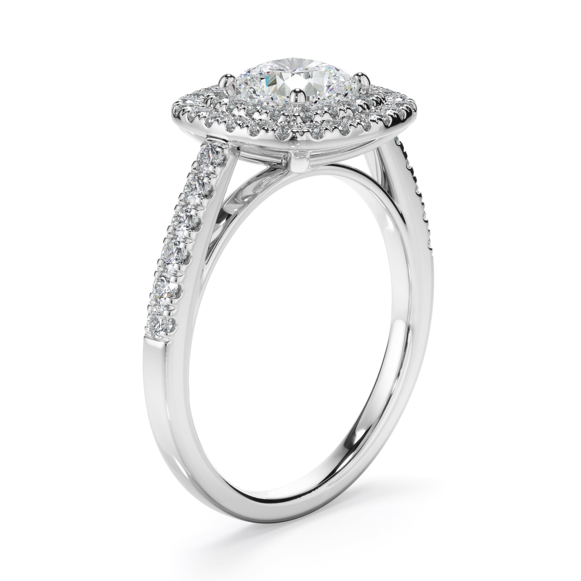 1.45ct Cushion Cut Laboratory-Grown Diamond Ring