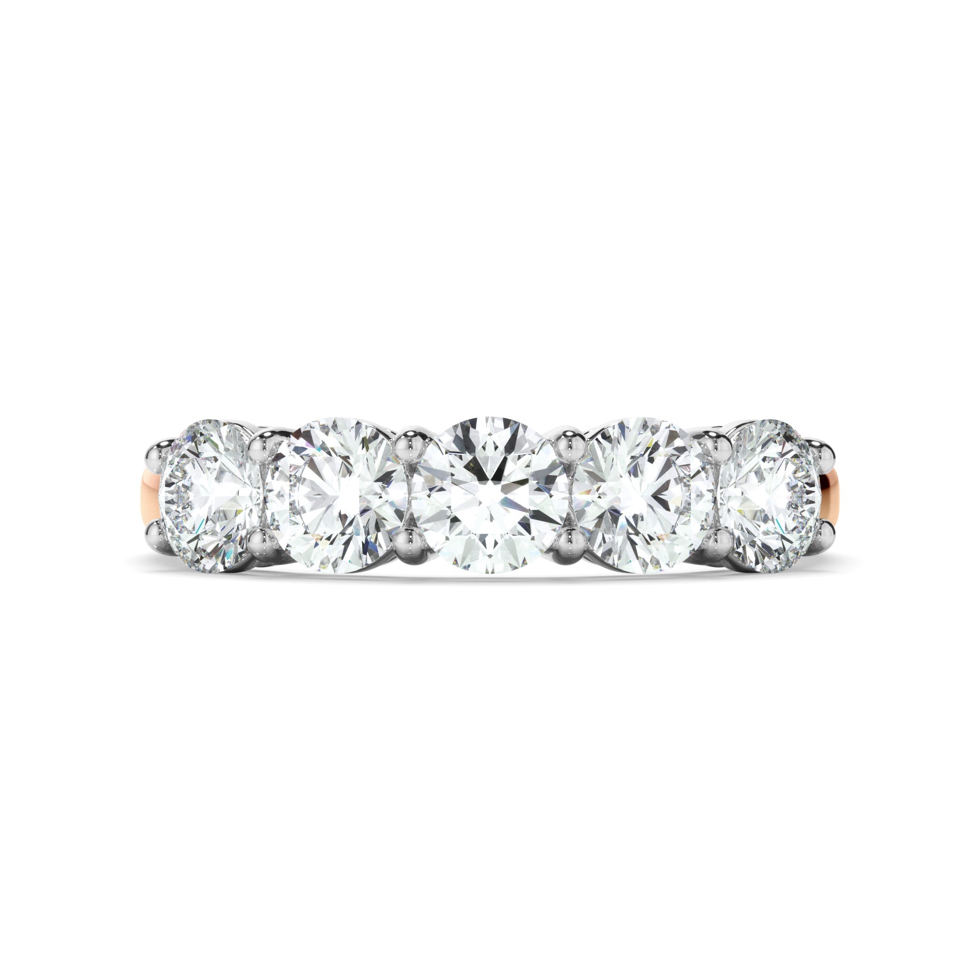 1.5ct Round Brilliant Cut Laboratory-Grown Diamond Anniversary Ring