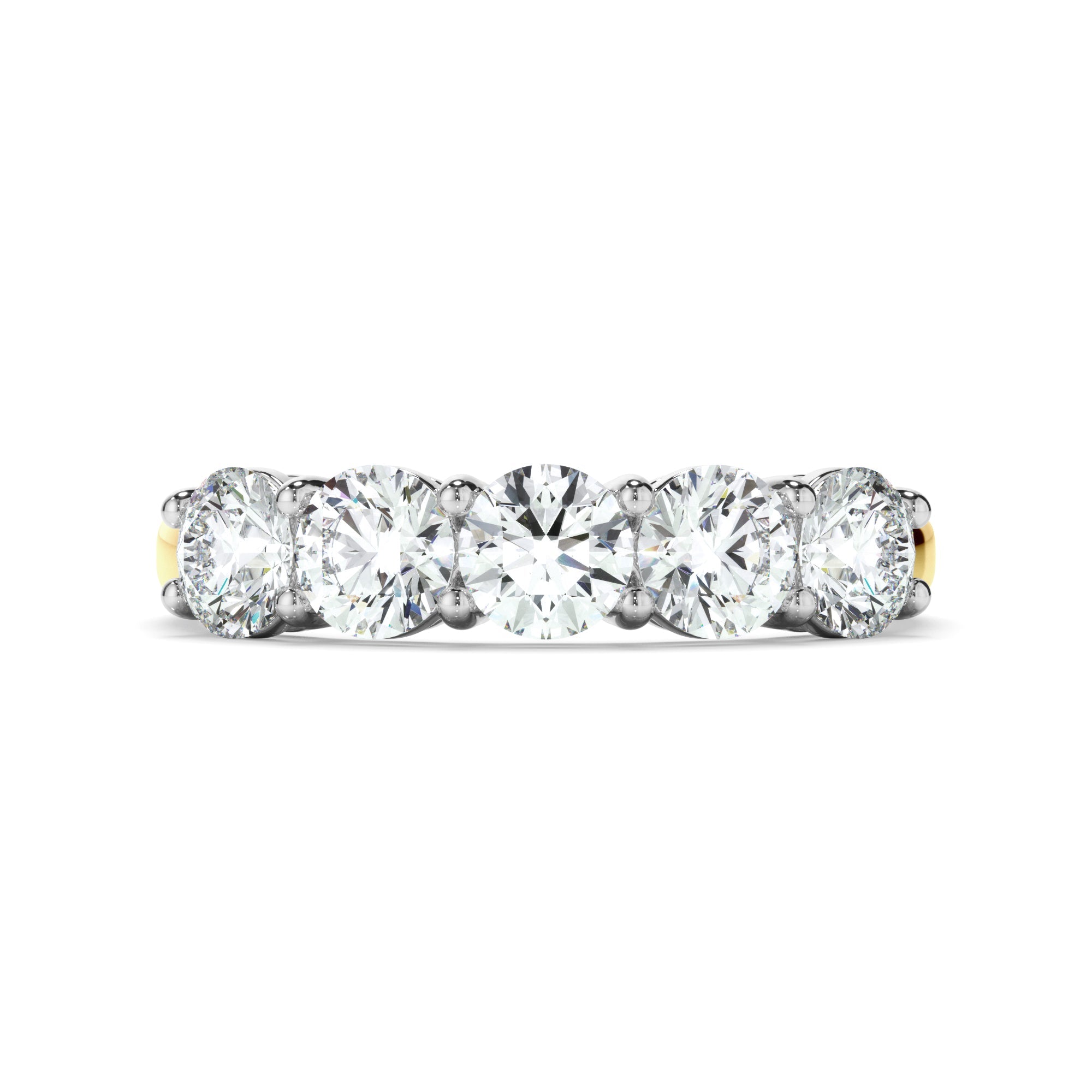 1.5ct Round Brilliant Cut Laboratory-Grown Diamond Anniversary Ring