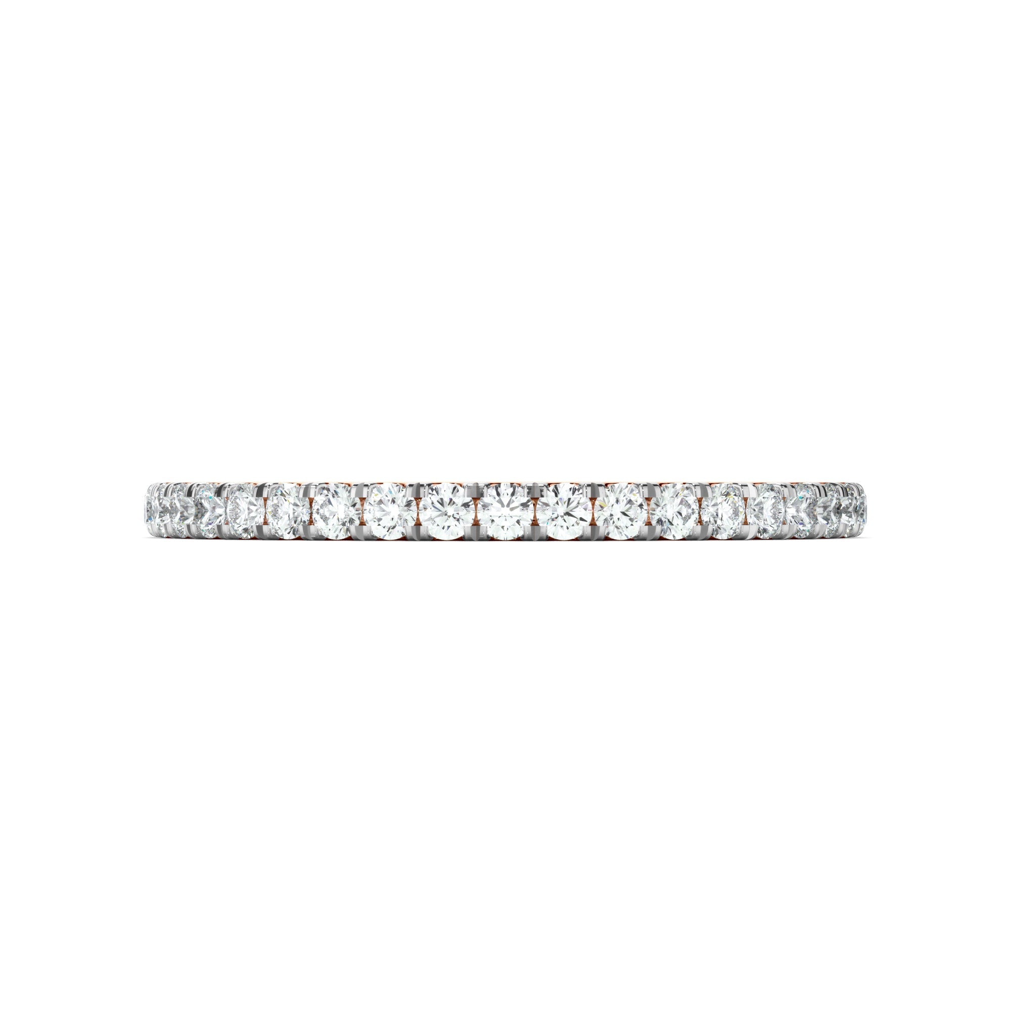 Diamond Claw Set Eternity Wedding Ring