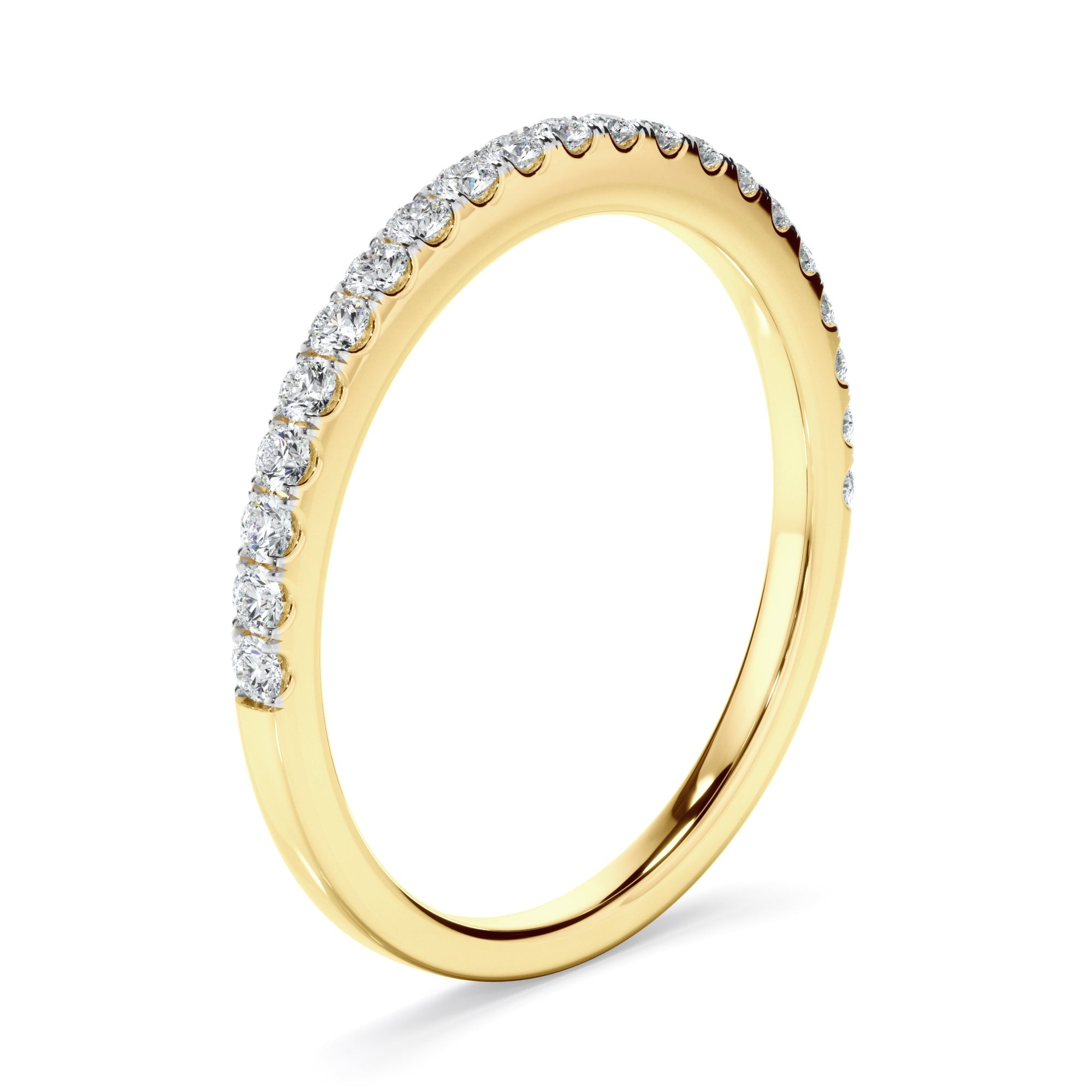 Diamond Claw Set Wedding Ring