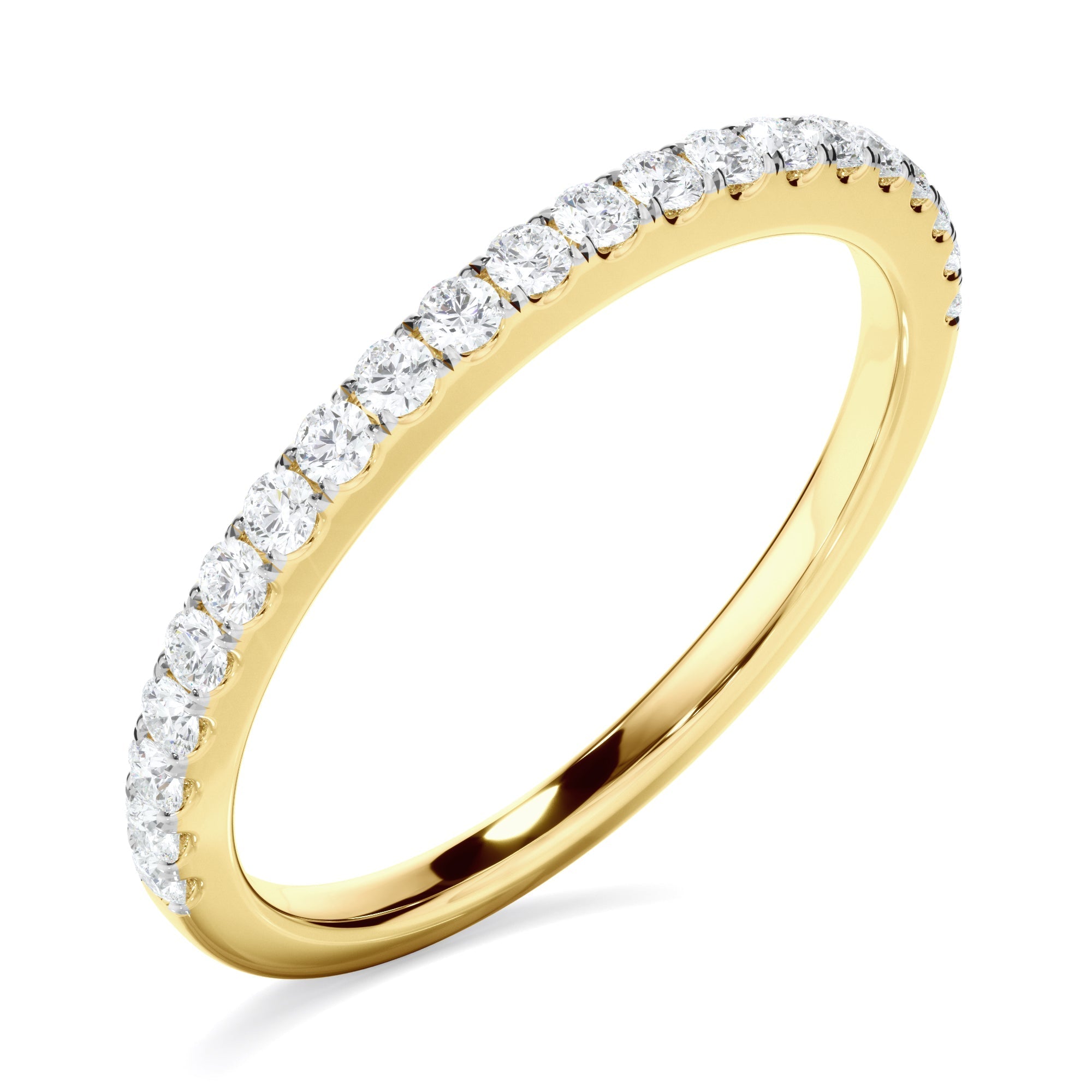 Diamond Claw Set Wedding Ring