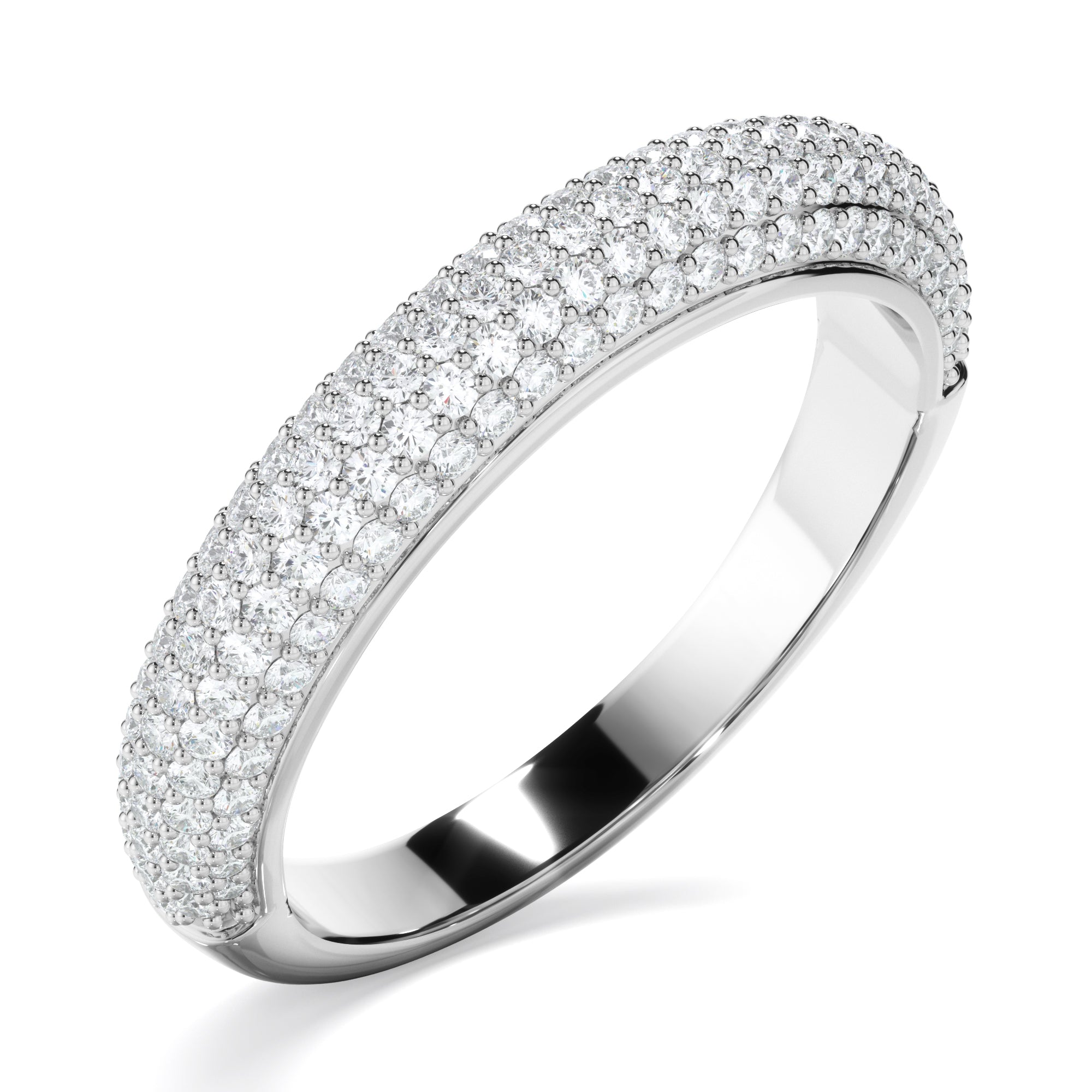 Diamond Multi Pave Wedding Ring